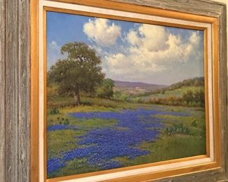 "Hill Country Blues" (22" x 28") by Cal Gaspard