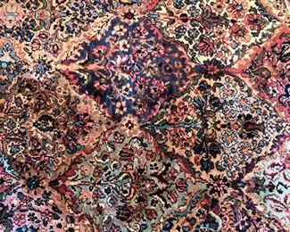 Extra large rug in the den - 11 feet 7inches x 20 feet 2 inches