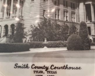 The marvelous Smith County Courthouse was built in 1908 and torn down in 1956.