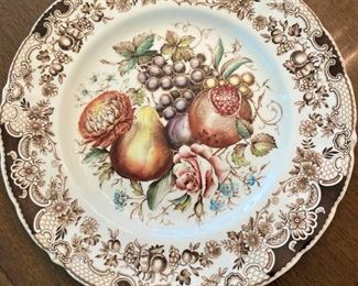 Floral and fruit Windsor Ware