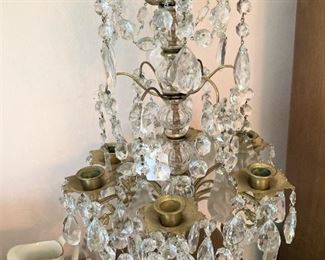 One of two candelabras 