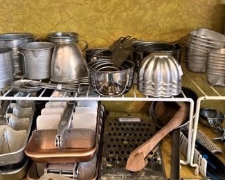 Measuring cups, molds, and ice trays