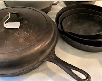 Griswold iron skillet