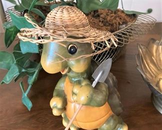 Gardening turtle
