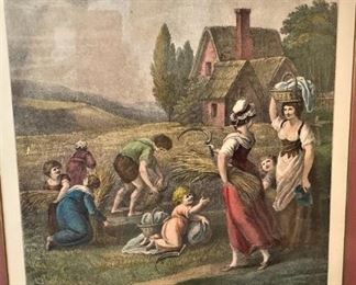 "August" - Published by John & Josiah Beydell of London