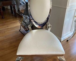 Dining Chair. 
Measures approximately 45.5" H x 22" W x 27" D