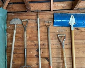 Was $75.00 Now $37.50 Lot#1 collection of garden tools