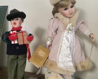 Franklin Heirloom dolls. 
