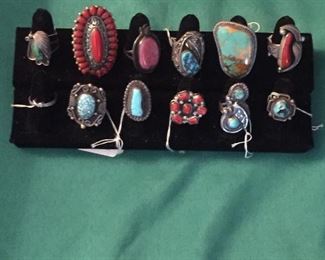 Wonderful selection of fine and costume jewelry. 