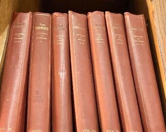 $20 each - "The Connoisseur- An Illustrated Magazine for Collectors"  28 volumes  - Volumes: 12, 13, 18, 21, 22, 25, 27, 29, 29, 32, 33, 34, 42, 43, 45, 46, 47, 49, 50, 56, 57, 58, 59, 60, 61, 62, 69, 70 (1905-1924)
