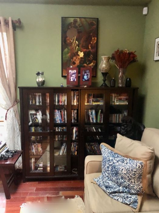 Home decor & furniture, DVDs & storage cabinet