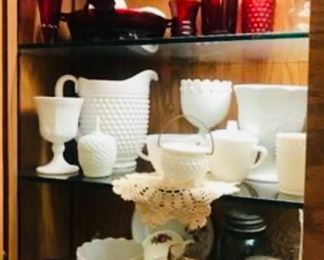 Milk Glass. Redware. Perfect For The Holidays.