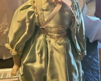 Vintage China Head Doll