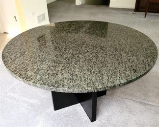 Granite kitchen/dining table 4" round