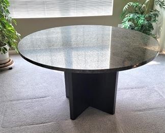 Granite kitchen/dining table 4" round