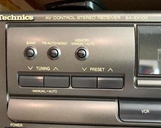 Technics AV Control Stereo Receiver SA-EX100