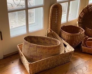 A variety of wonderful baskets