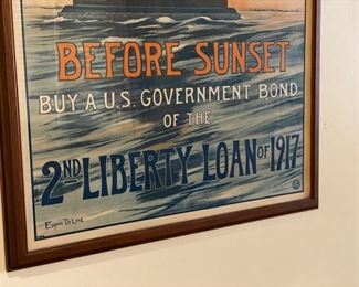 WWI 2nd Liberty Loan poster