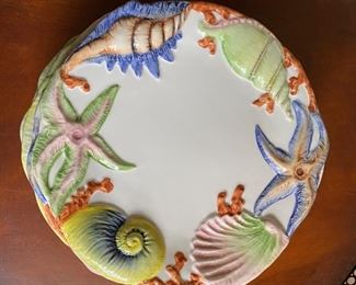 6 Gumps crustacean plates