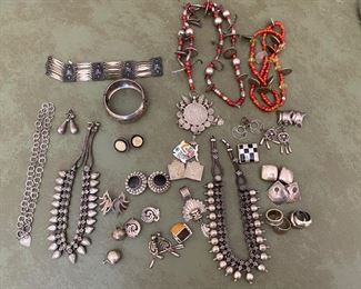 Silver jewelry 
