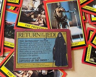 Return of the Jedi cards