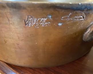 Pierre Vergnes copper pot