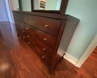 Dresser w/mirror available for presale. Please call Mimi @ 562-254-2597 for details.
