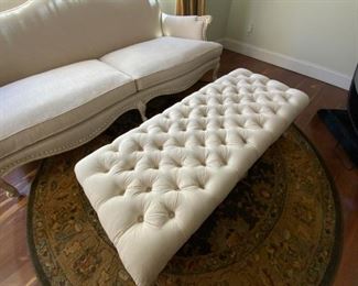 CARACOLE Oui Oui Sofa and Bench available for presale. Call Mimi @ 562-254-2597 for details.