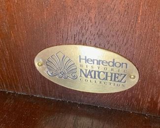 Henredon Natchez Collection Mahogany Sliding Door Breakfront available for presale. Call Mimi @ 562-254-2597 for details.