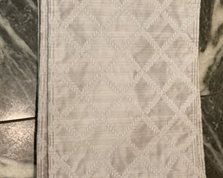 Sample of everyday table linens. 