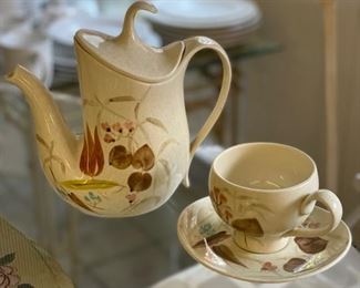 Red Wing Tea pot and cup & saucer. Photo 2 of 3. 