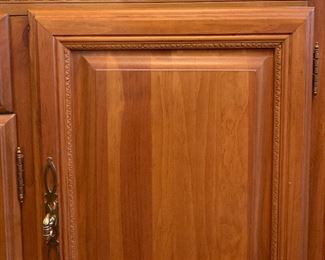 Singer Furniture made exclusively for Sears Knotty Pine Lighted Hutch 