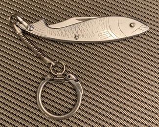 Fish Knife Keychain