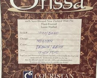 Couristan Orissa 9'6" x 13'