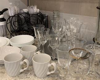 Corelle, Glassware and Crystal