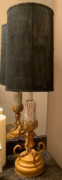 Vintage Table Lamps (Great addition to any Halloween Party!)