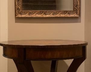 Inlaid Starburst Table