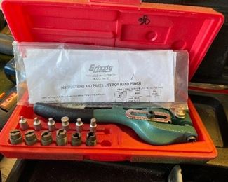 Grizzly Hand Punch Kit