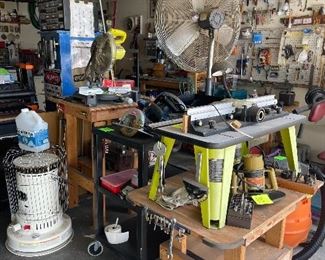 Ryobi Table Saw on base