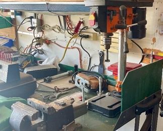 Heavy Duty Vise, Wen Drill Press