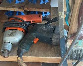 Electric Drills Dewalt, Black and Decker