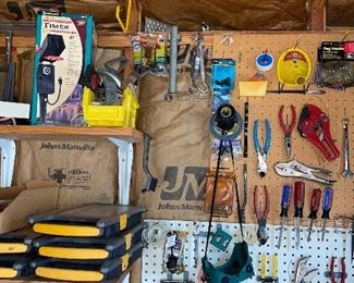 Tools, Lots of Plumbing Supplies 