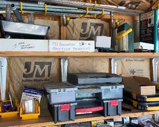 Boxes full of Plumbing Supplies