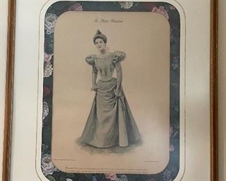 Victorian Lady Framed Print #2