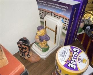LSU Tiger Bookends, LSU Duct Tape, LSU Bear, LSU Directories
