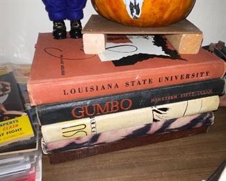 1950’s Louisiana University Year Books LSU
