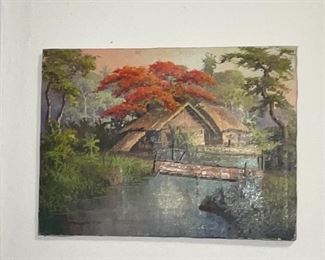 Unframed Oil Painting