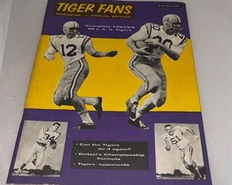 Tiger fans 1958 Book