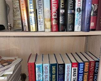 David Baldacci, Brad Thor Books and others