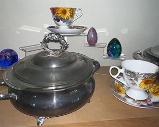 Tea Cups, Paperweights 